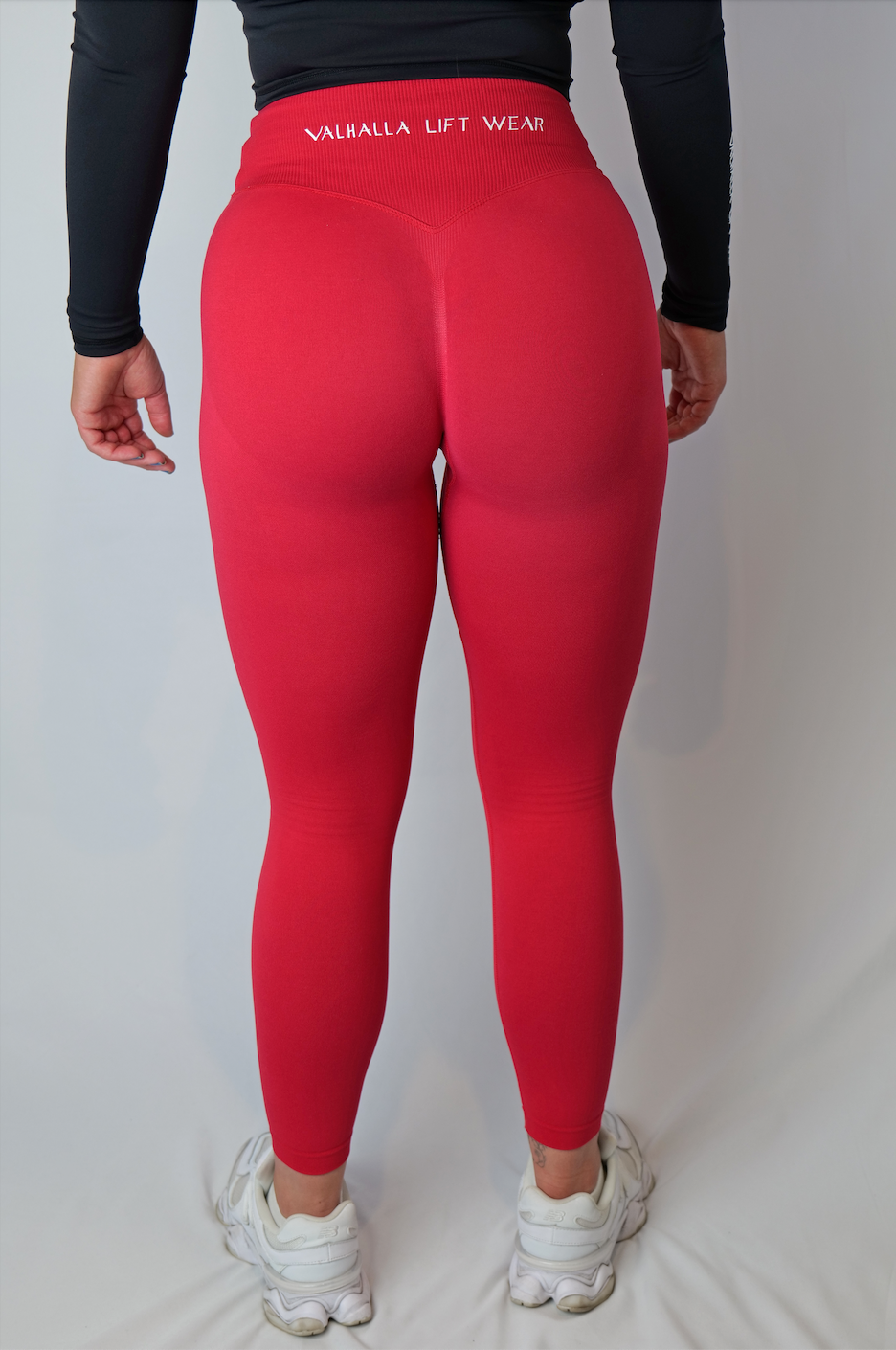 Red Seamless Leggings