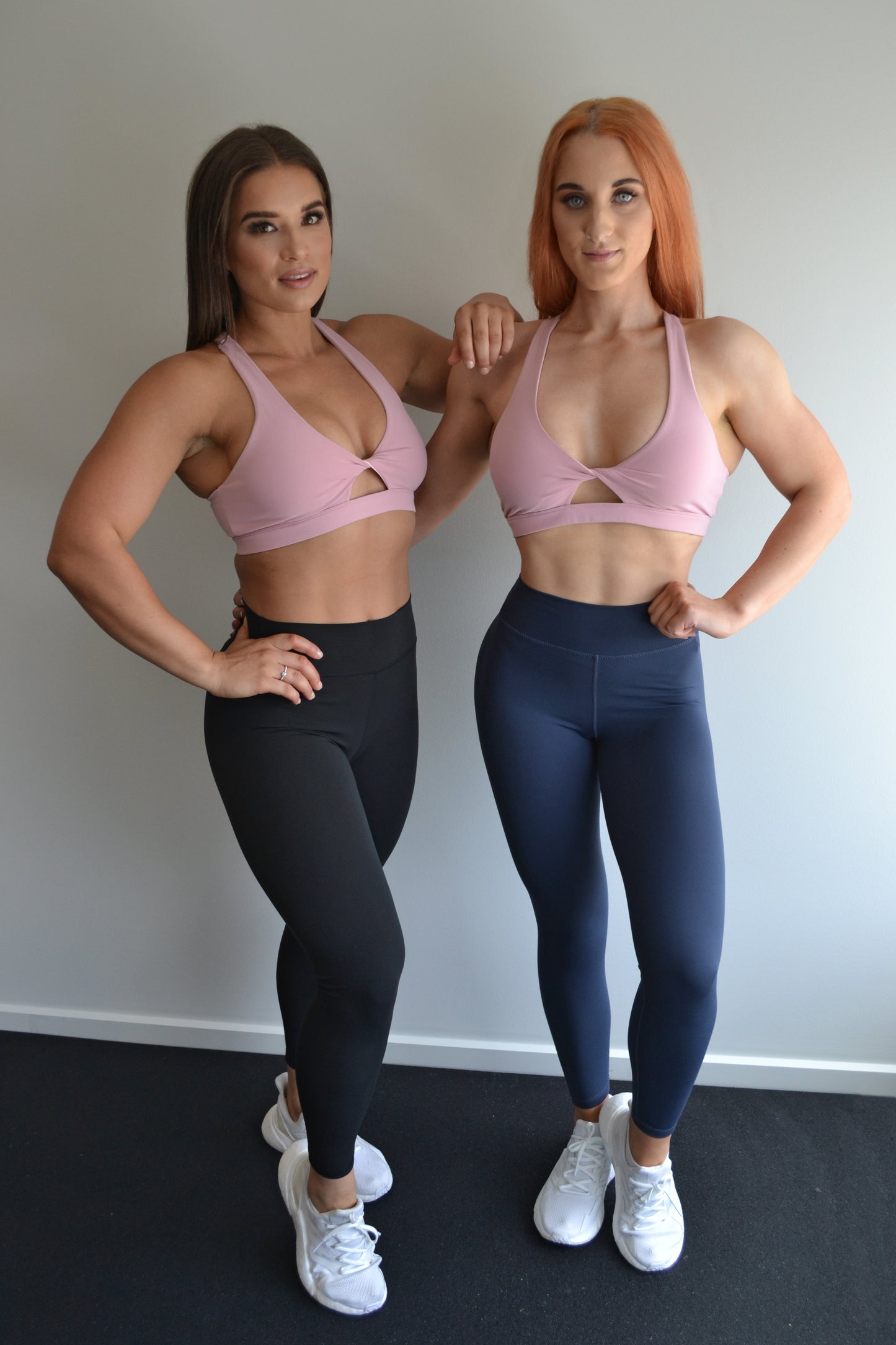 Pink Twist Sports Bra
