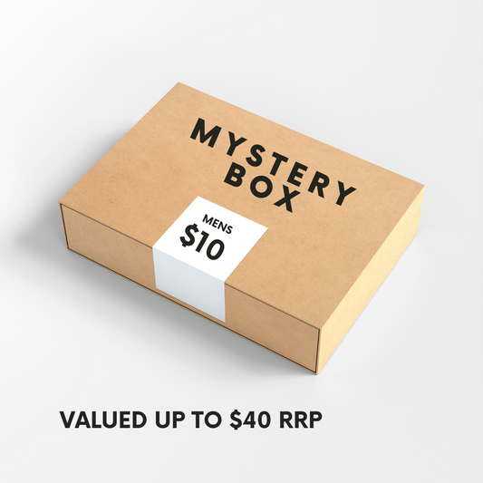 Mens $10 Mystery Box - valued at up to $40 RRP