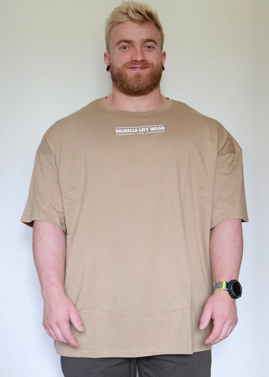 Light Khaki Oversize T-Shirt