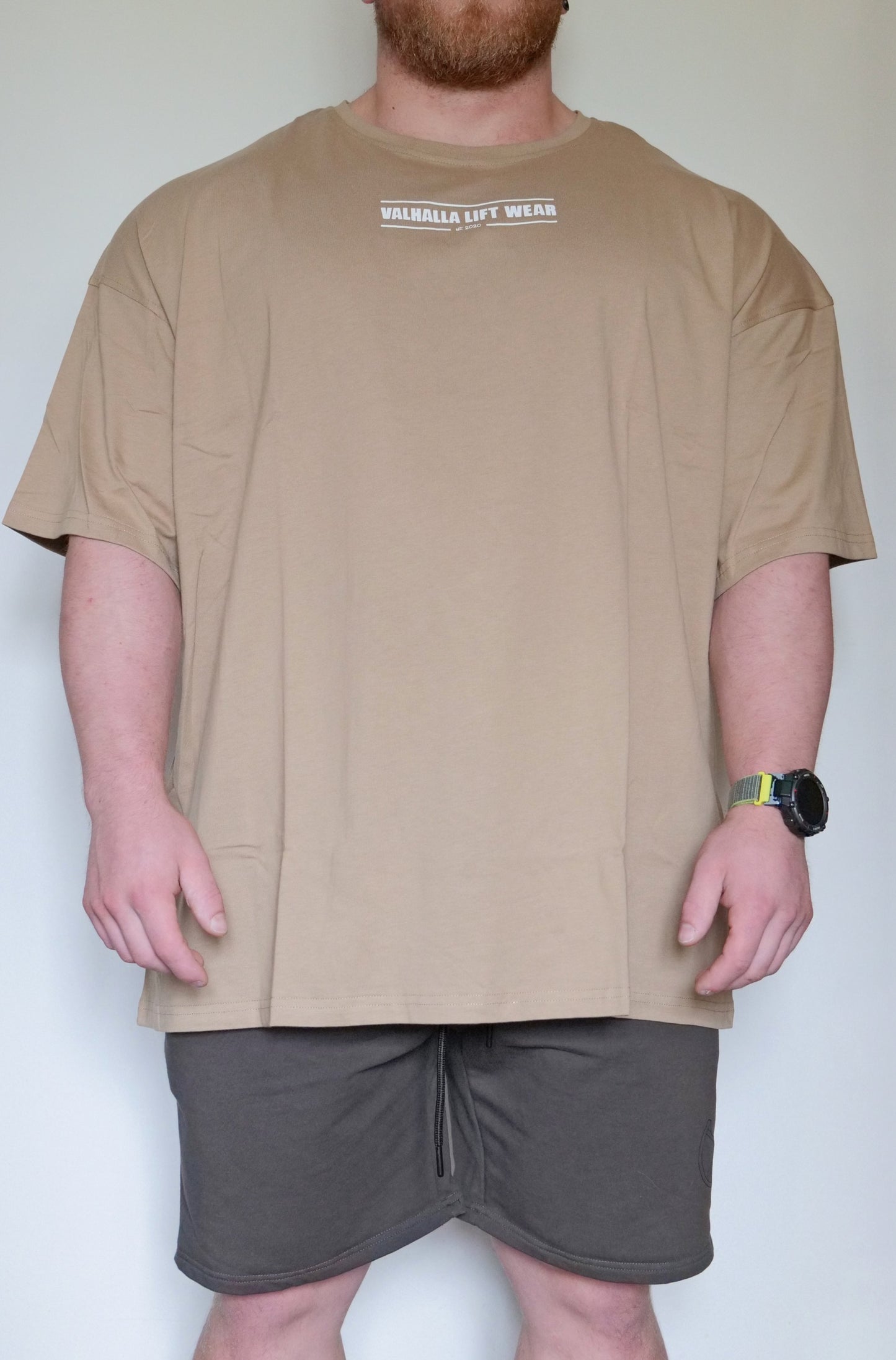 Light Khaki Oversize T-Shirt