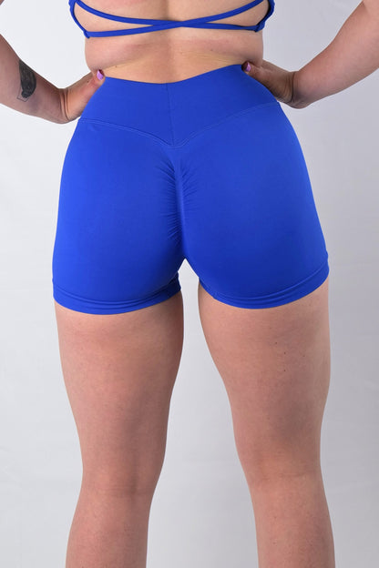 Electric Blue Seamless Shorts