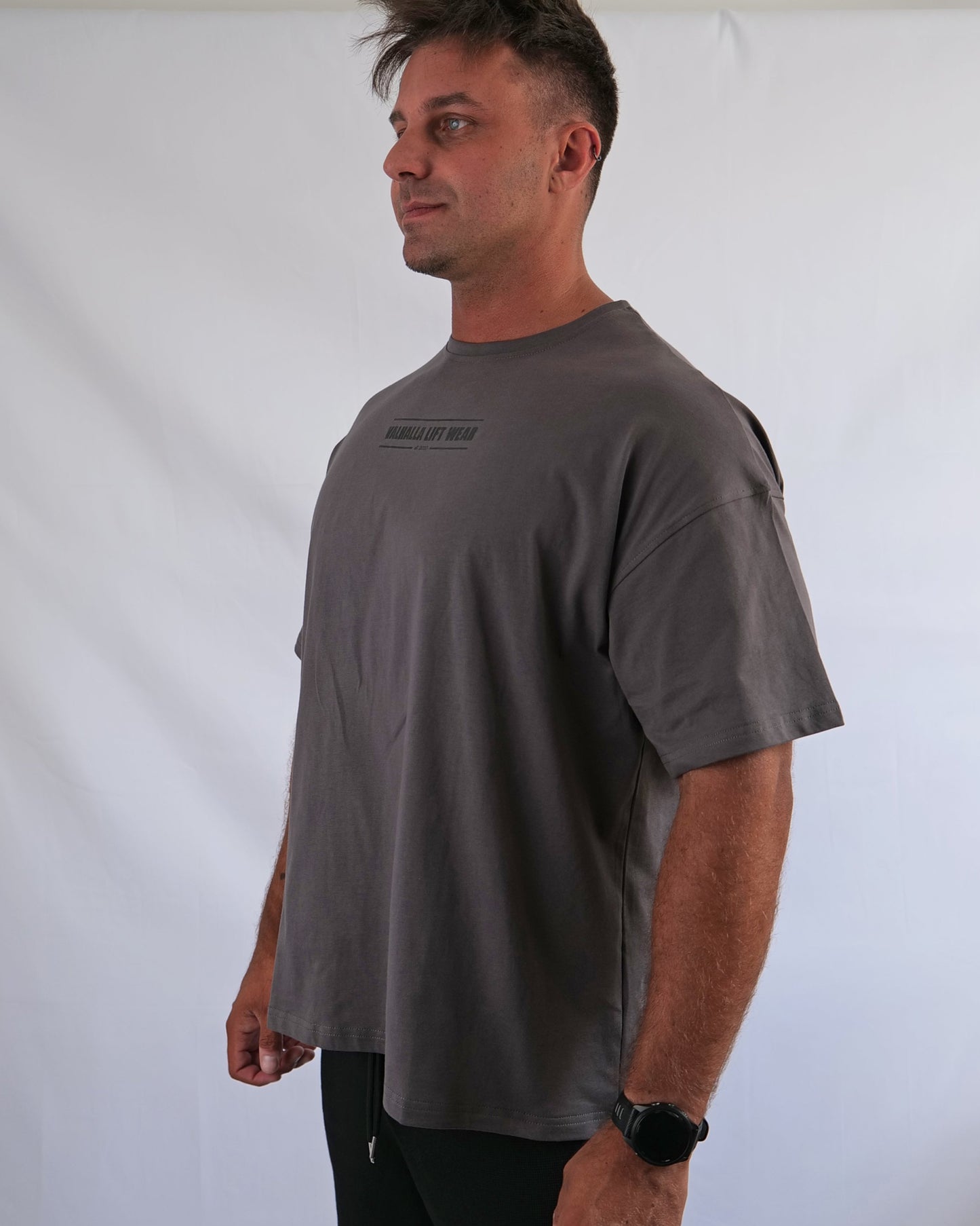 Dark Grey Oversize T-Shirt