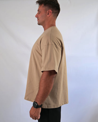 Light Khaki Oversize T-Shirt