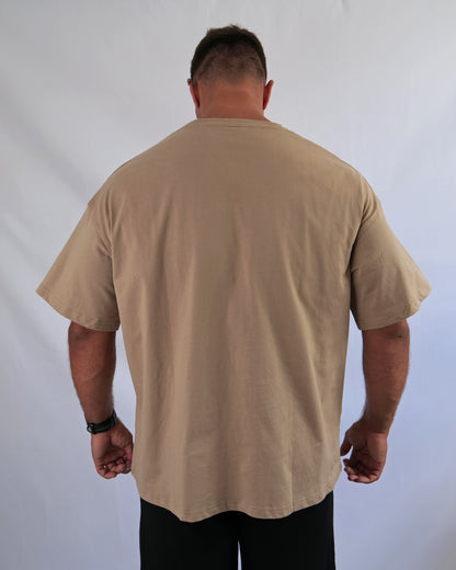 Light Khaki Oversize T-Shirt