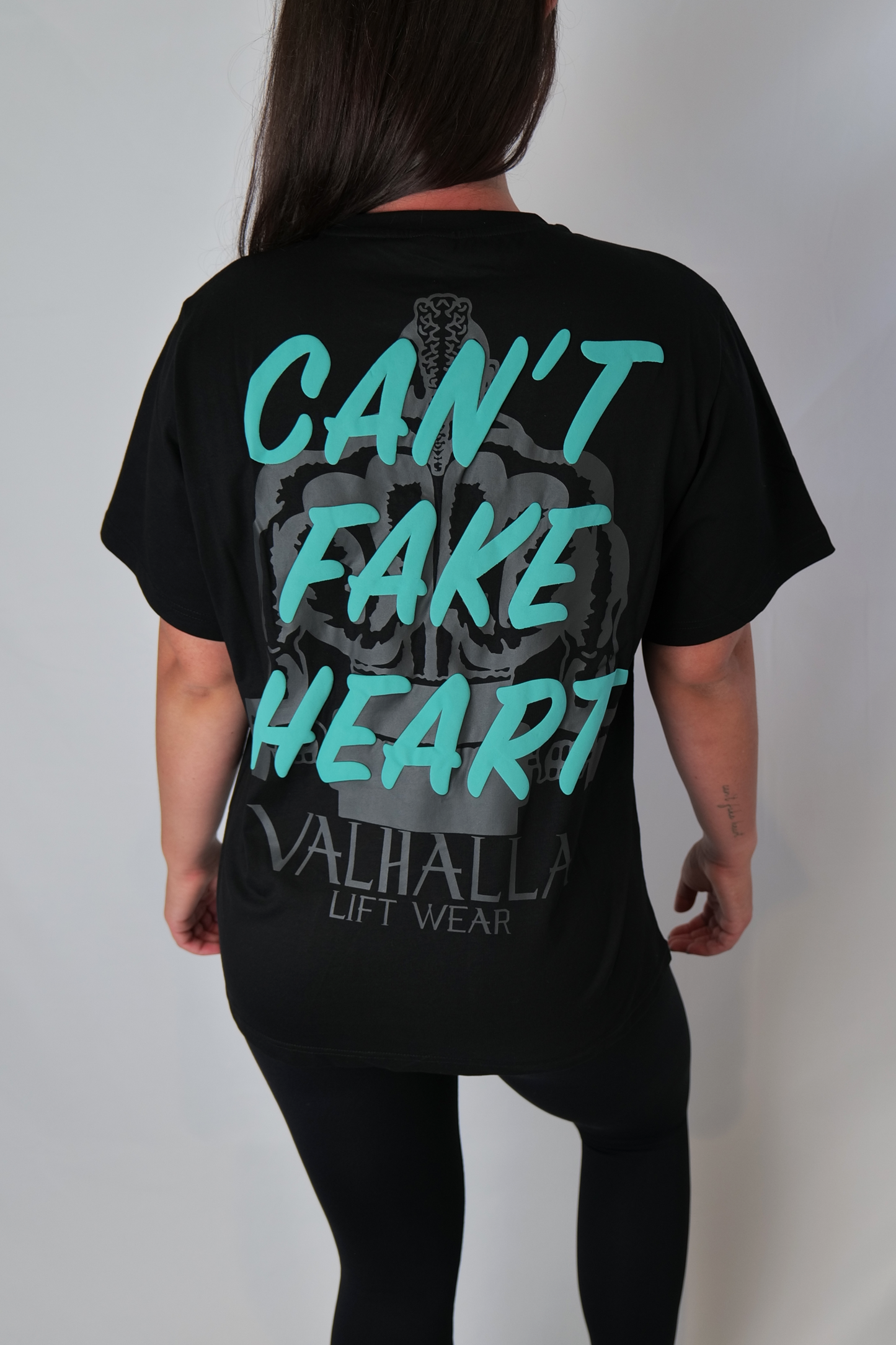 Puff Print Can't Fake Heart Unisex T-Shirt