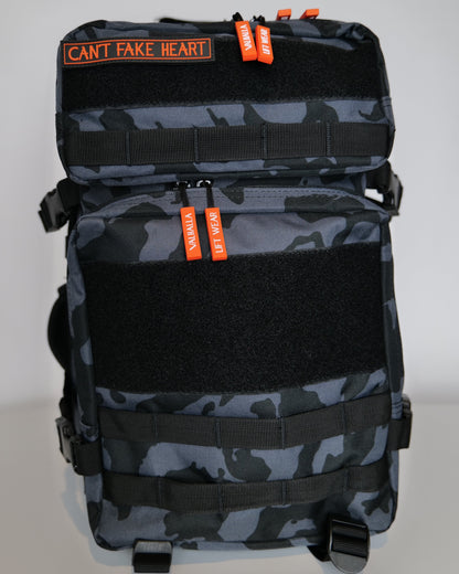45L Grey Camo Backpack