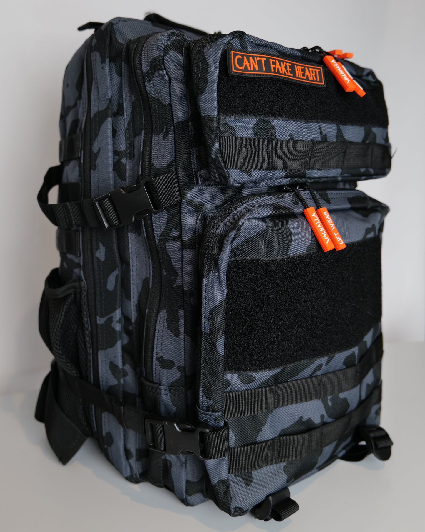 45L Grey Camo Backpack
