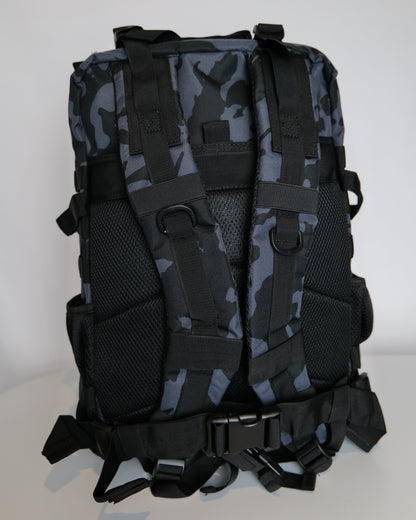 45L Grey Camo Backpack