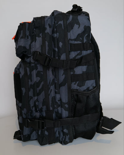 45L Grey Camo Backpack