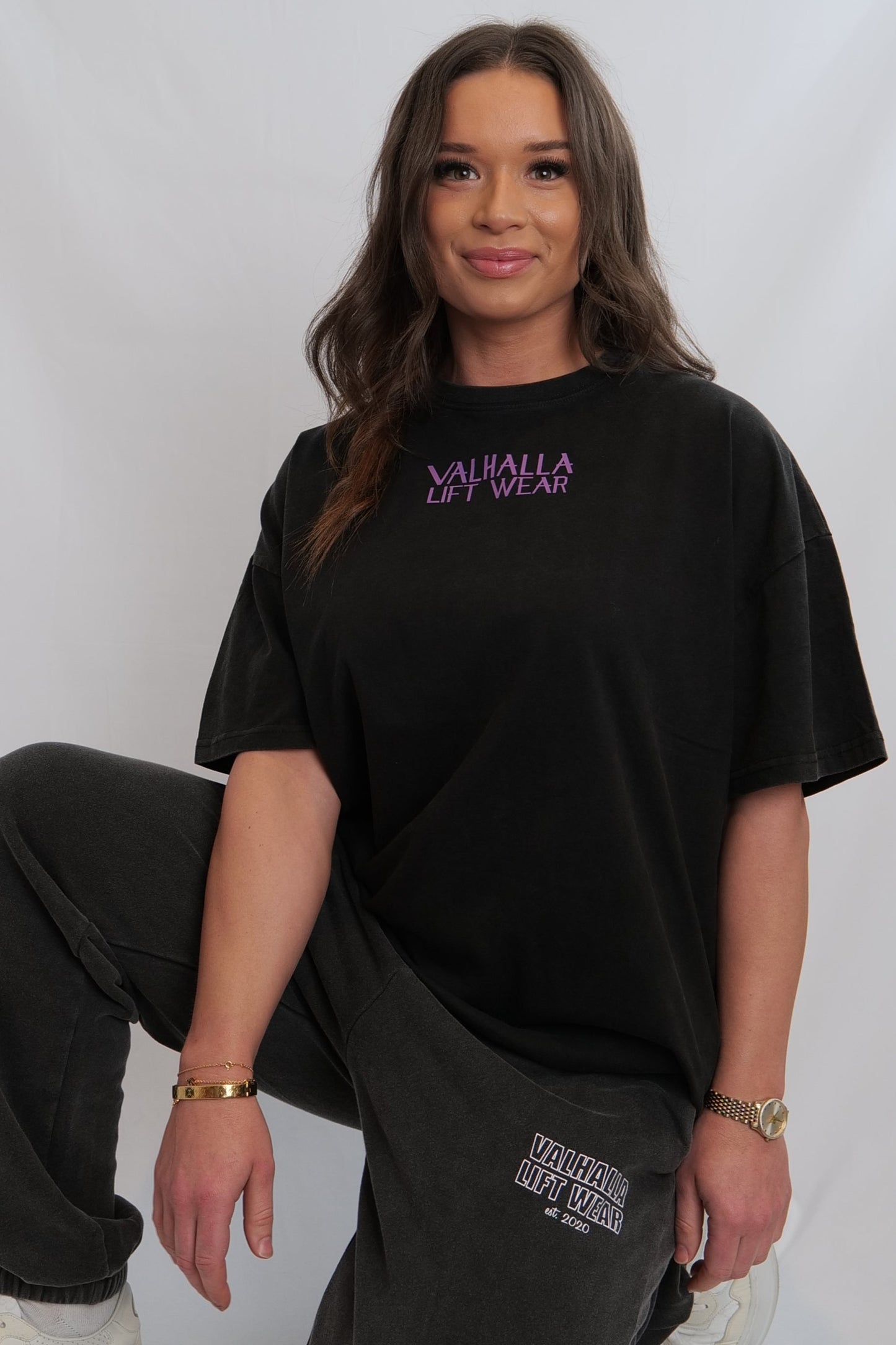 Snake Oversize Acid Wash T-Shirt