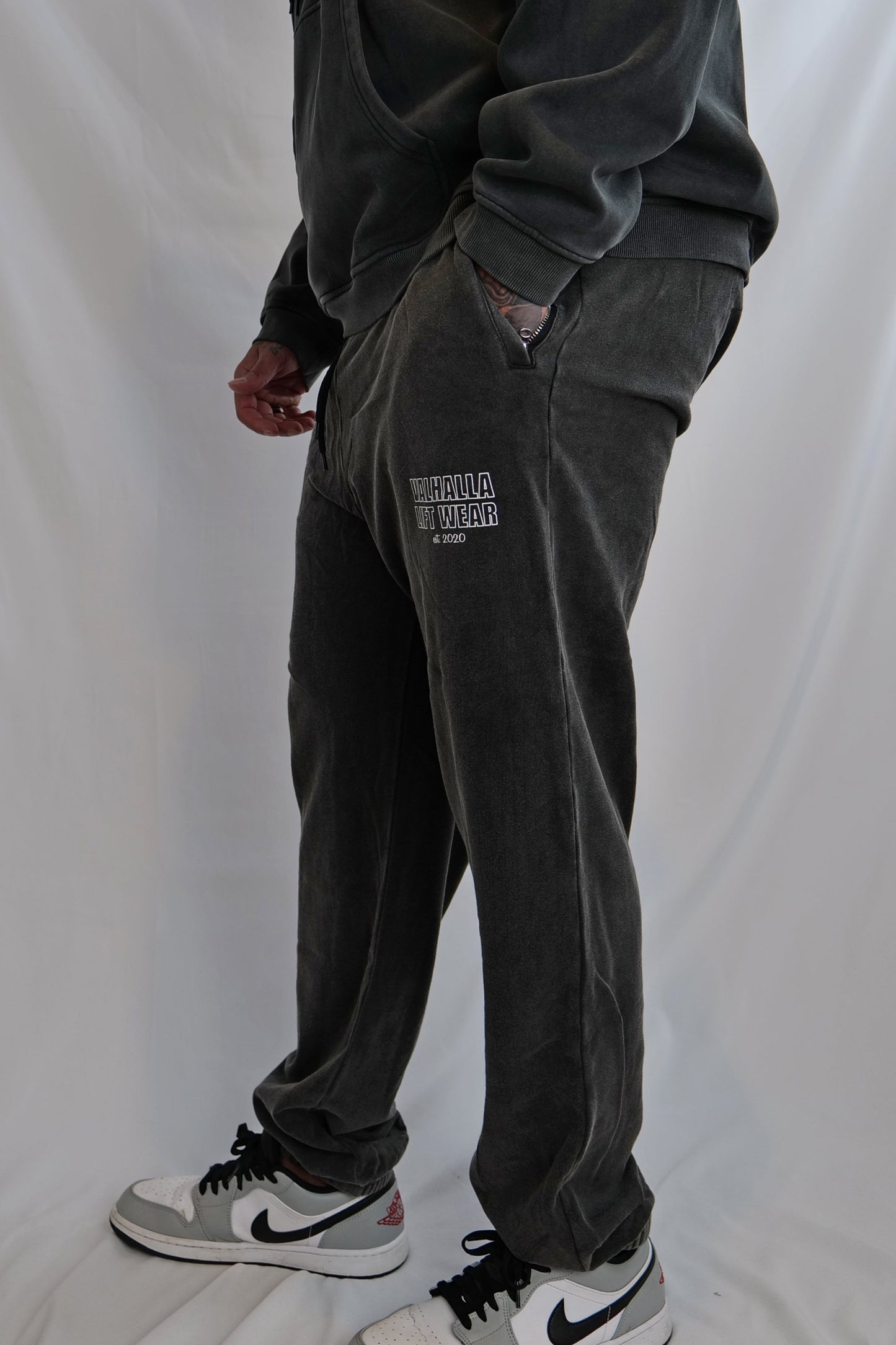 Unisex Acid Wash Trackpants