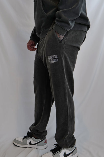 Unisex Acid Wash Trackpants