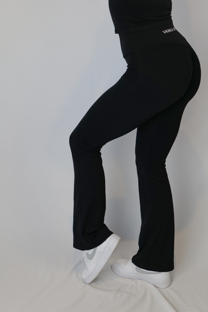 Black Flare Leggings
