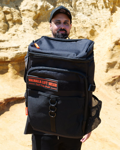 Black Insulated Backpack