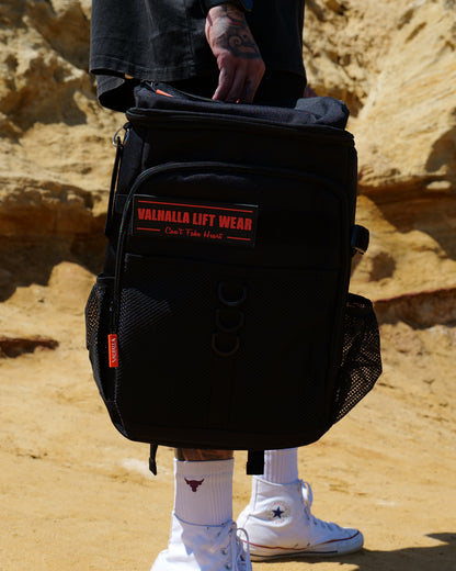 Black Insulated Backpack