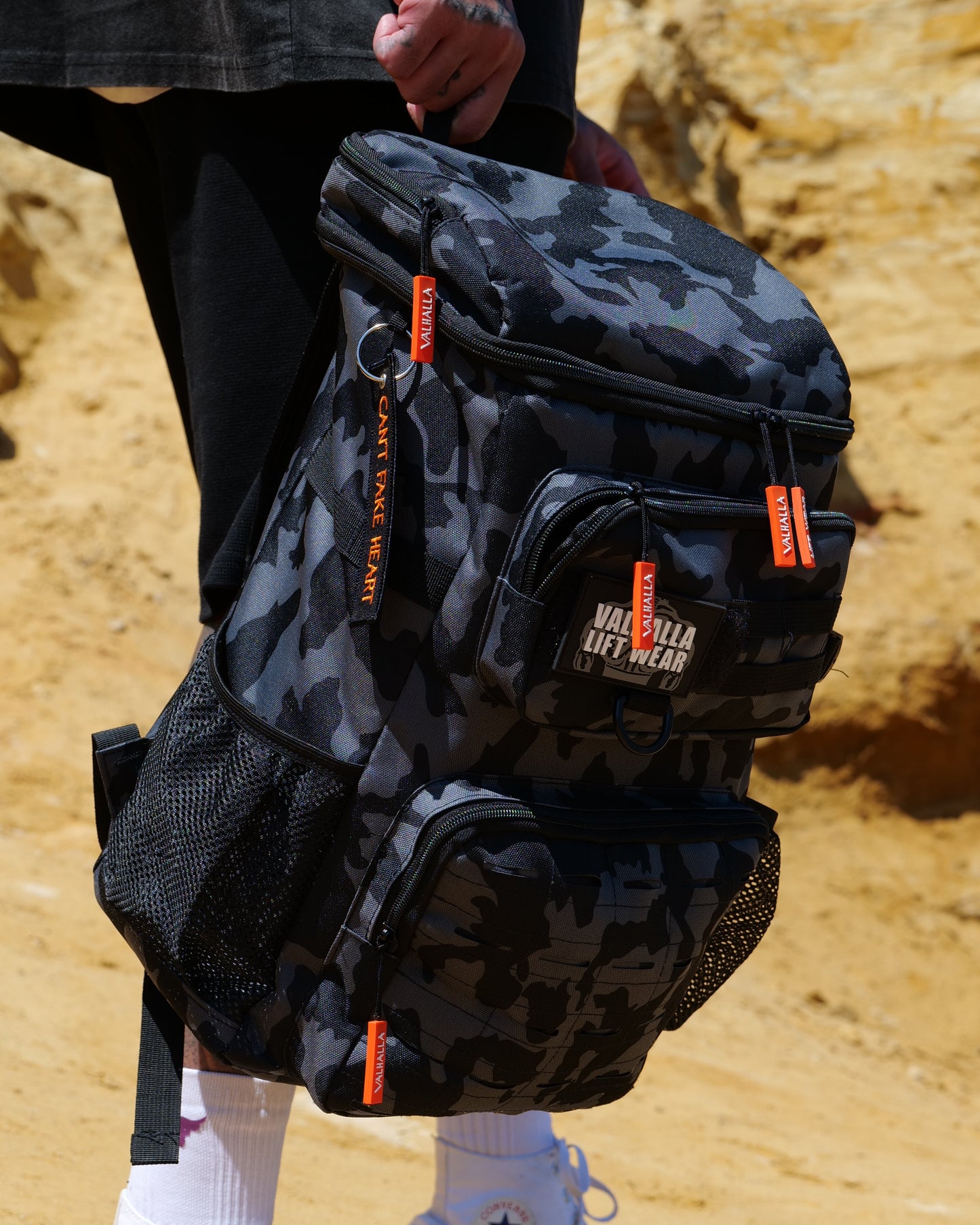 Camo Grey Insulated Backpack