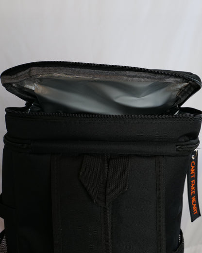 Black Insulated Backpack