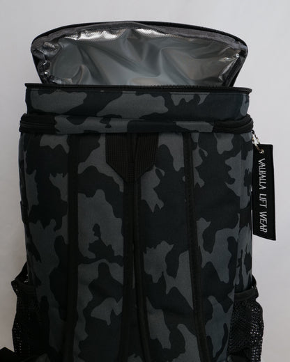 Grey Camo Insulated Backpack