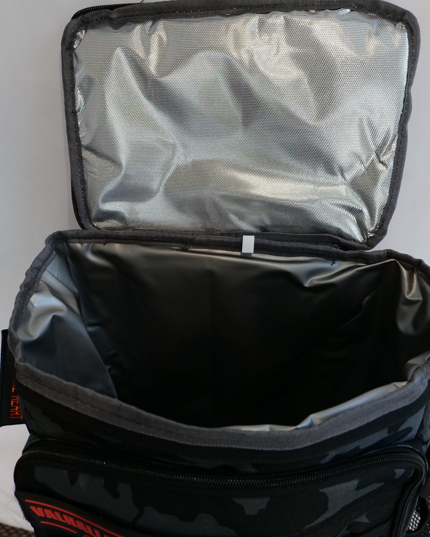 Grey Camo Insulated Backpack