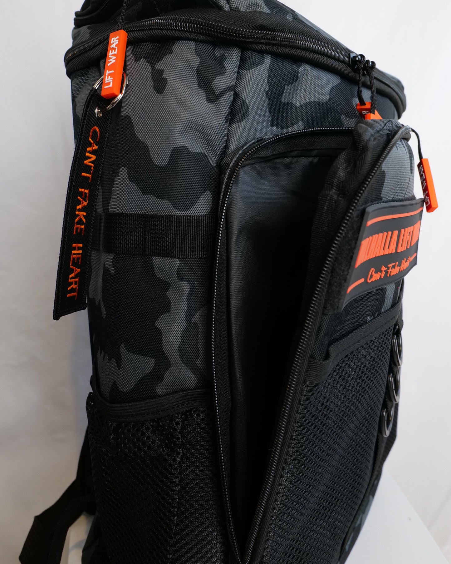 Grey Camo Insulated Backpack