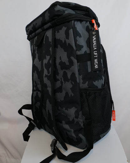Grey Camo Insulated Backpack