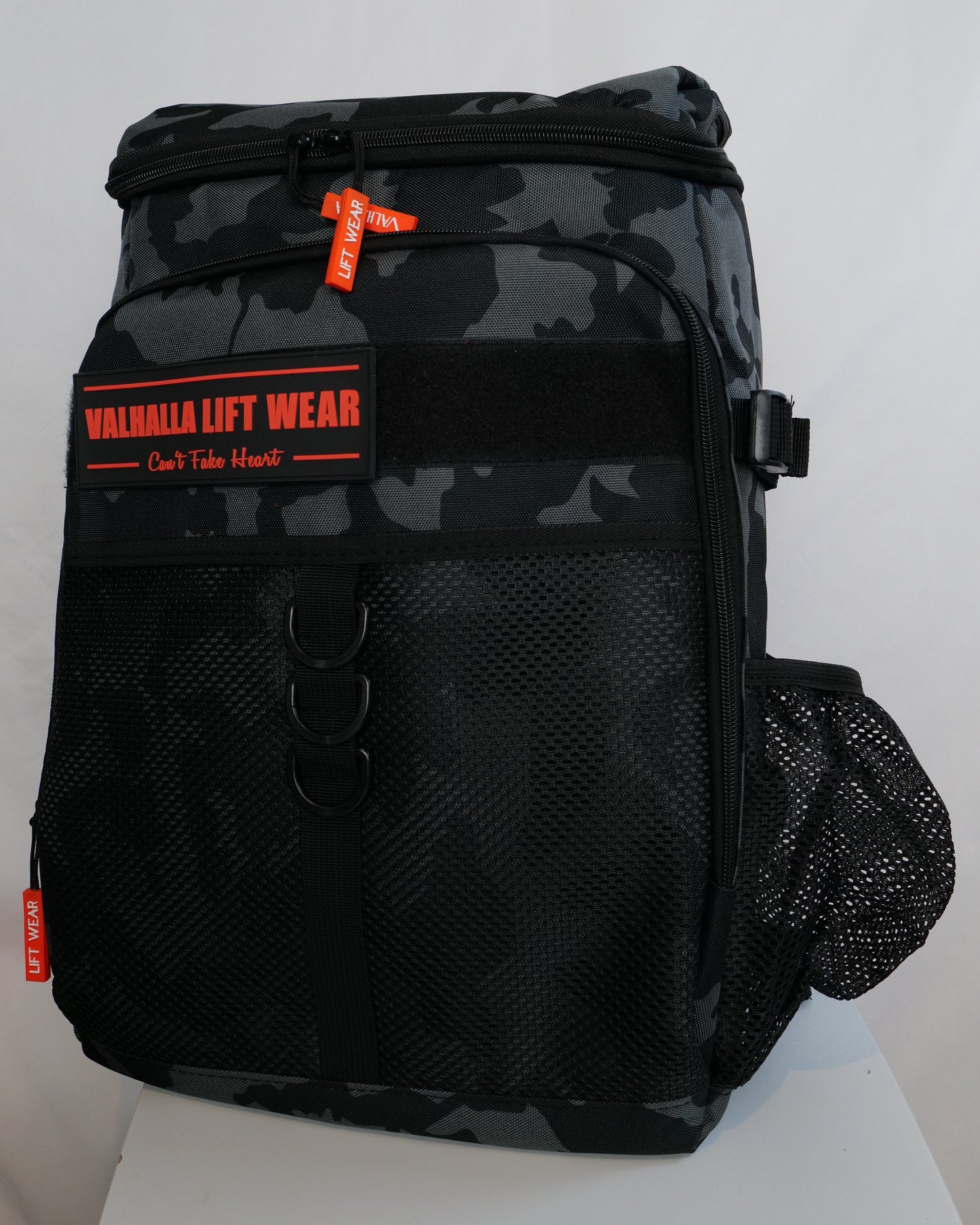 Grey Camo Insulated Backpack