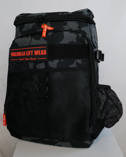 Grey Camo Insulated Backpack