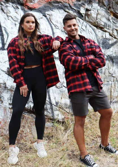 Flannel Button Up Shirt