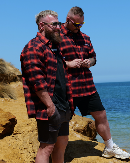 Flannel Button Up Shirt