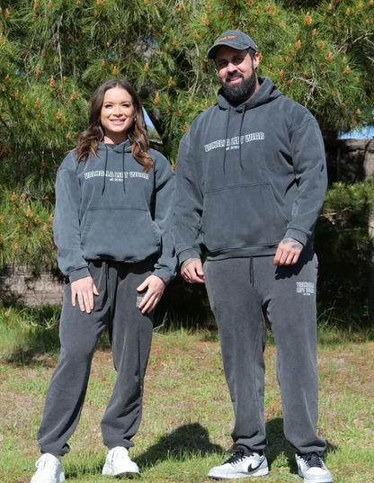 Unisex Acid Wash Trackpants