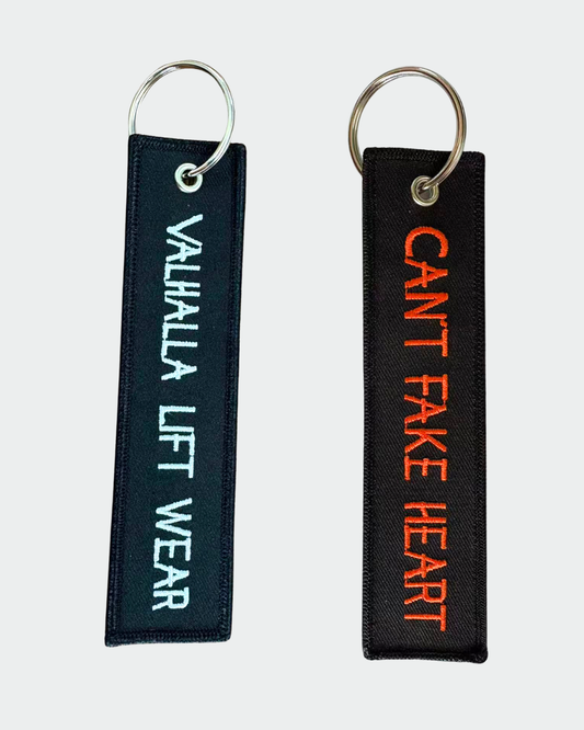 Can't Fake Heart Keyring