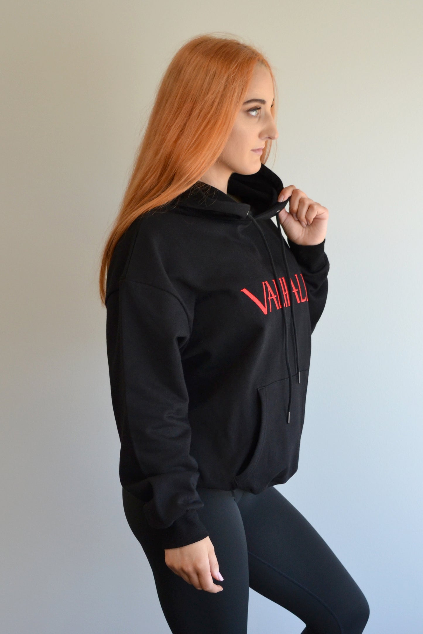 Black Unisex Oversize Hoodie