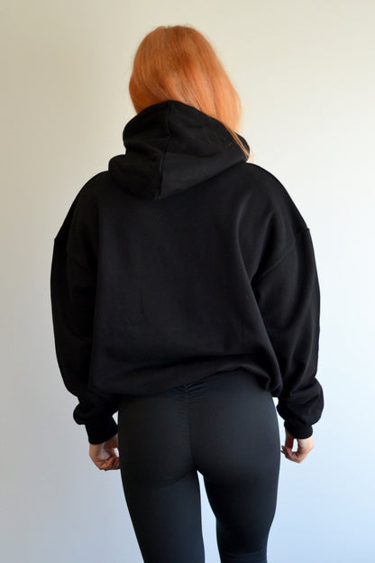 Black Unisex Oversize Hoodie