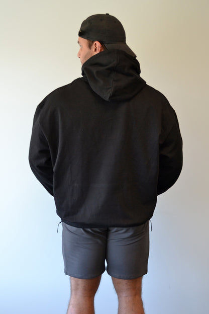 Black Unisex Oversize Hoodie