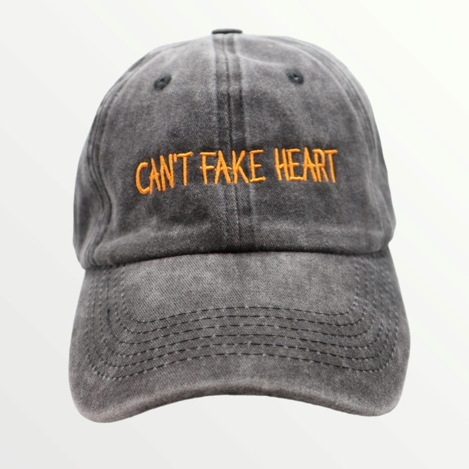 Can't Fake Heart Cap