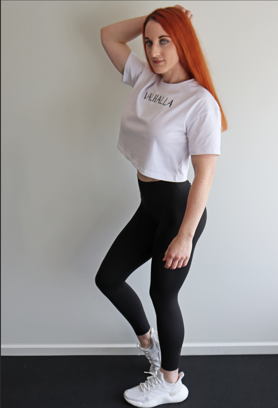 White Cropped T-Shirt