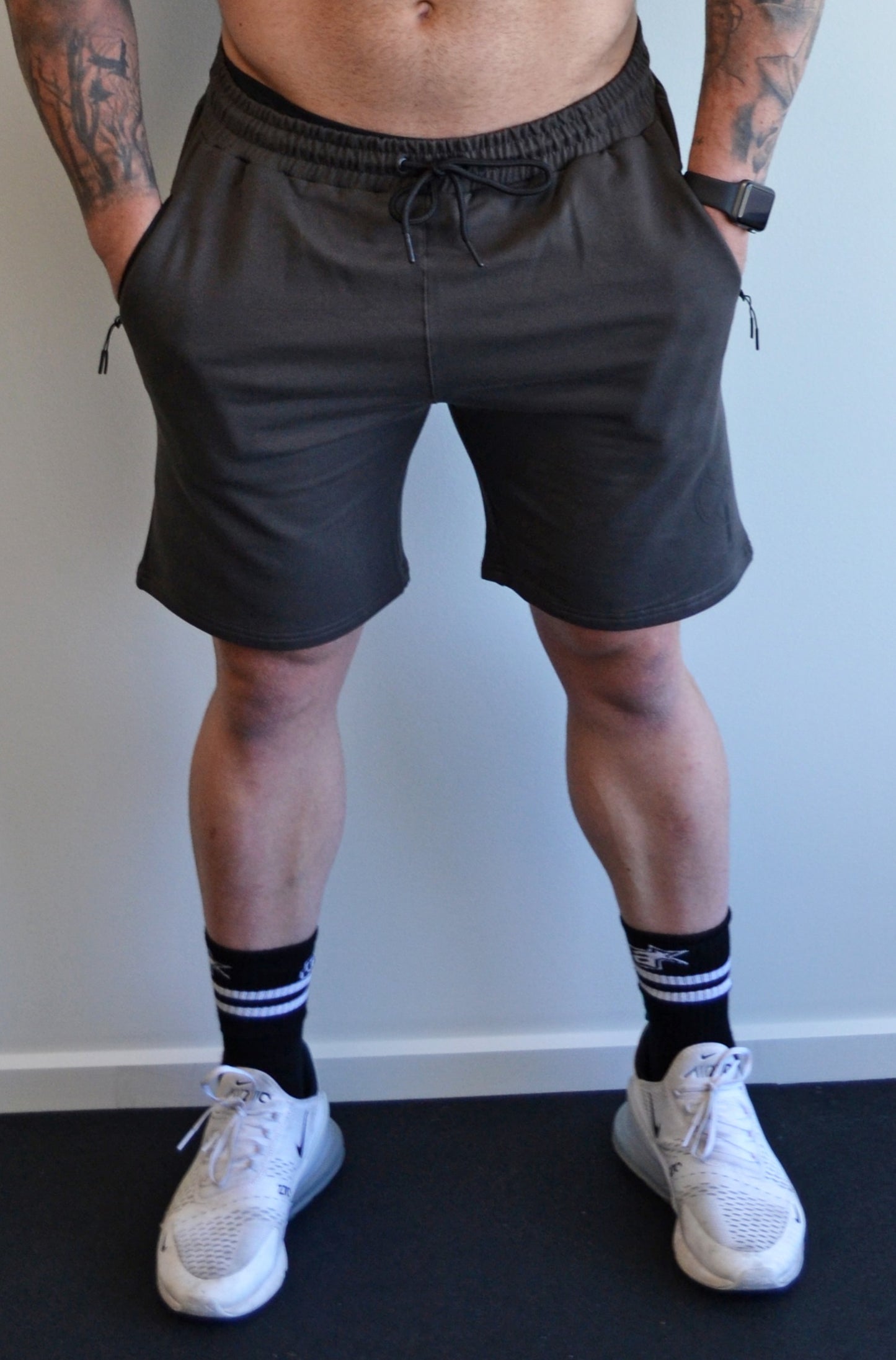 Grey Training Shorts